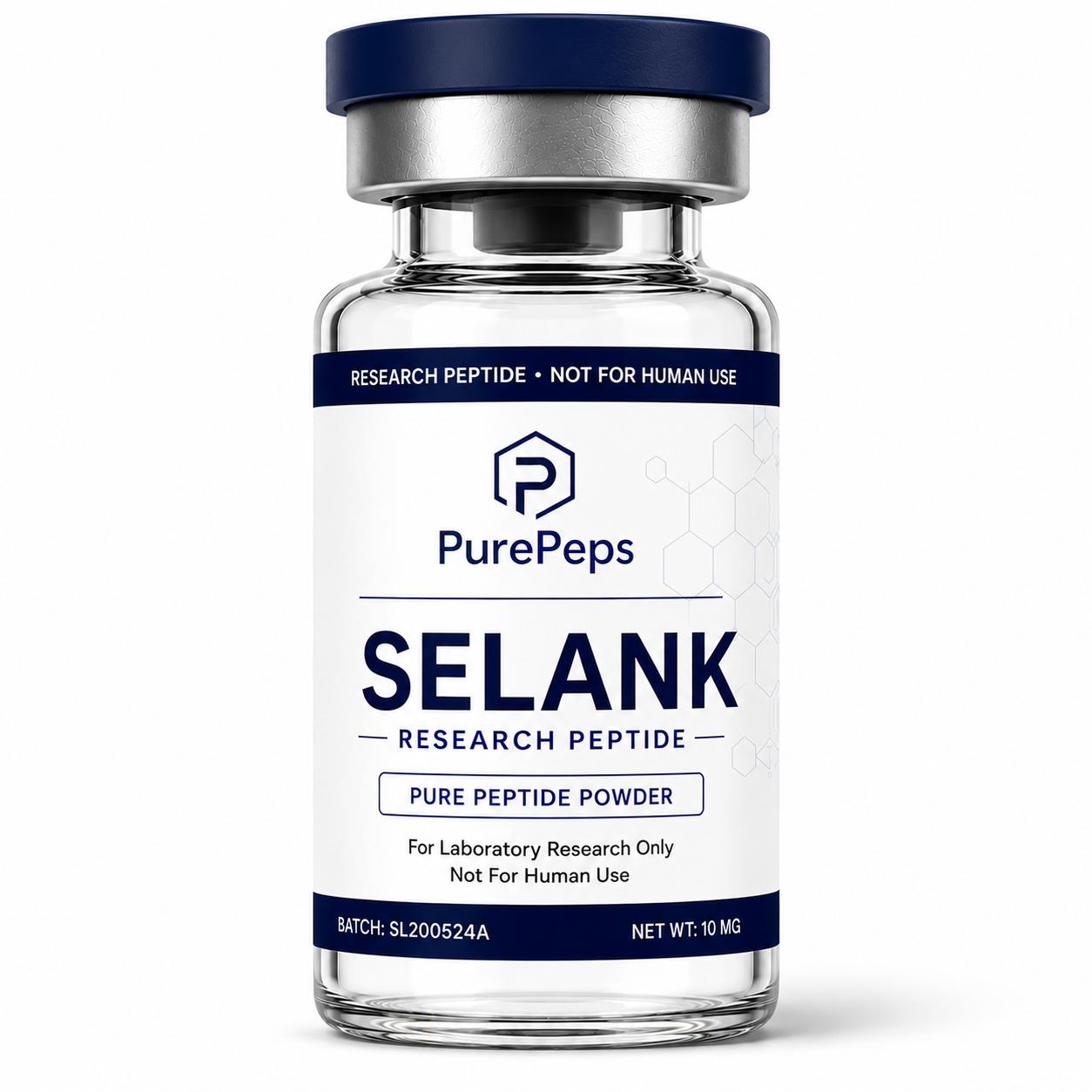 Laboratory vial of Selank