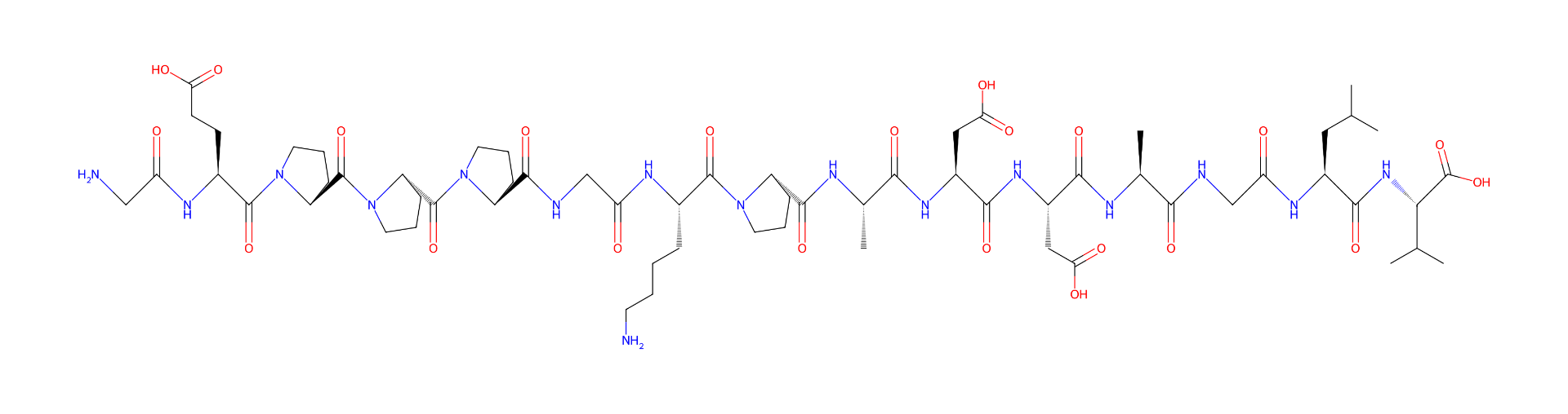 BPC-157 10 mg molecular structure