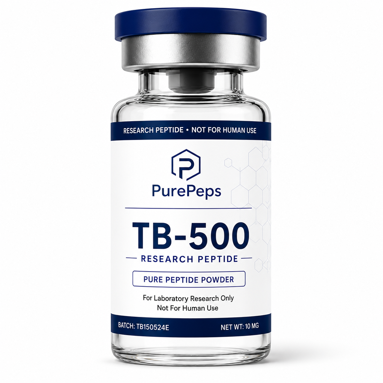 Laboratory vial of TB-500