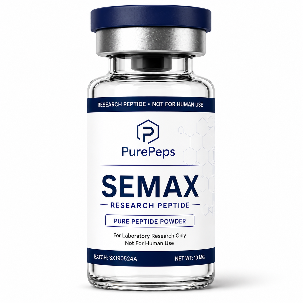 Laboratory vial of Semax