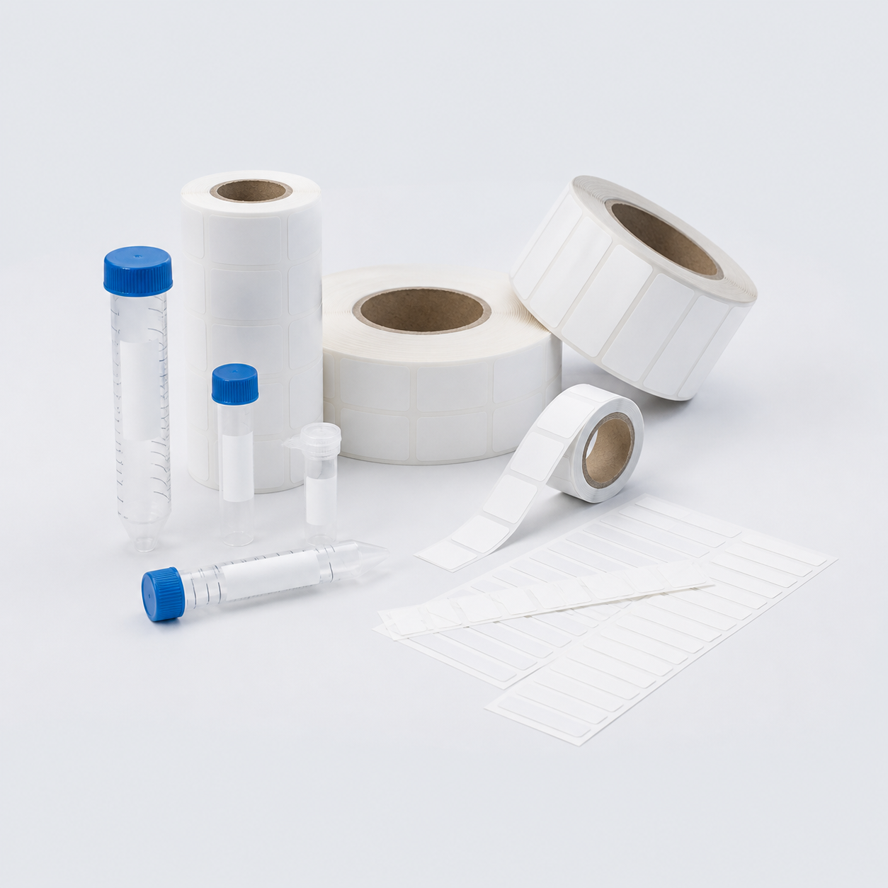 Product photograph of Solvent-Resistant Laboratory Labels, laboratory consumable