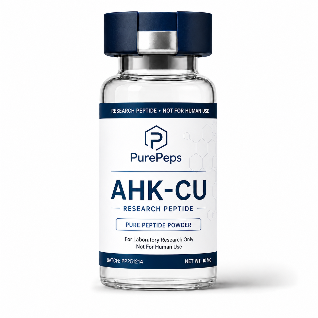 Laboratory vial of AHK-Cu