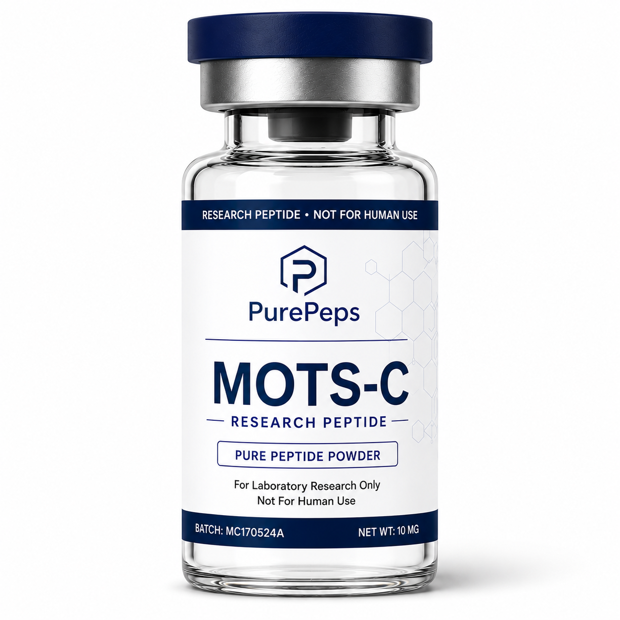 Laboratory vial of MOTS-c