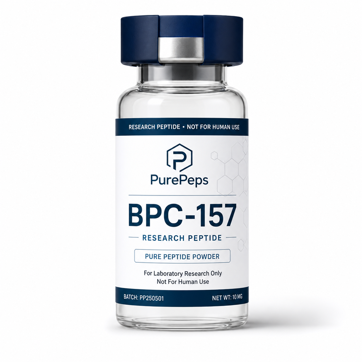 Laboratory vial of BPC-157