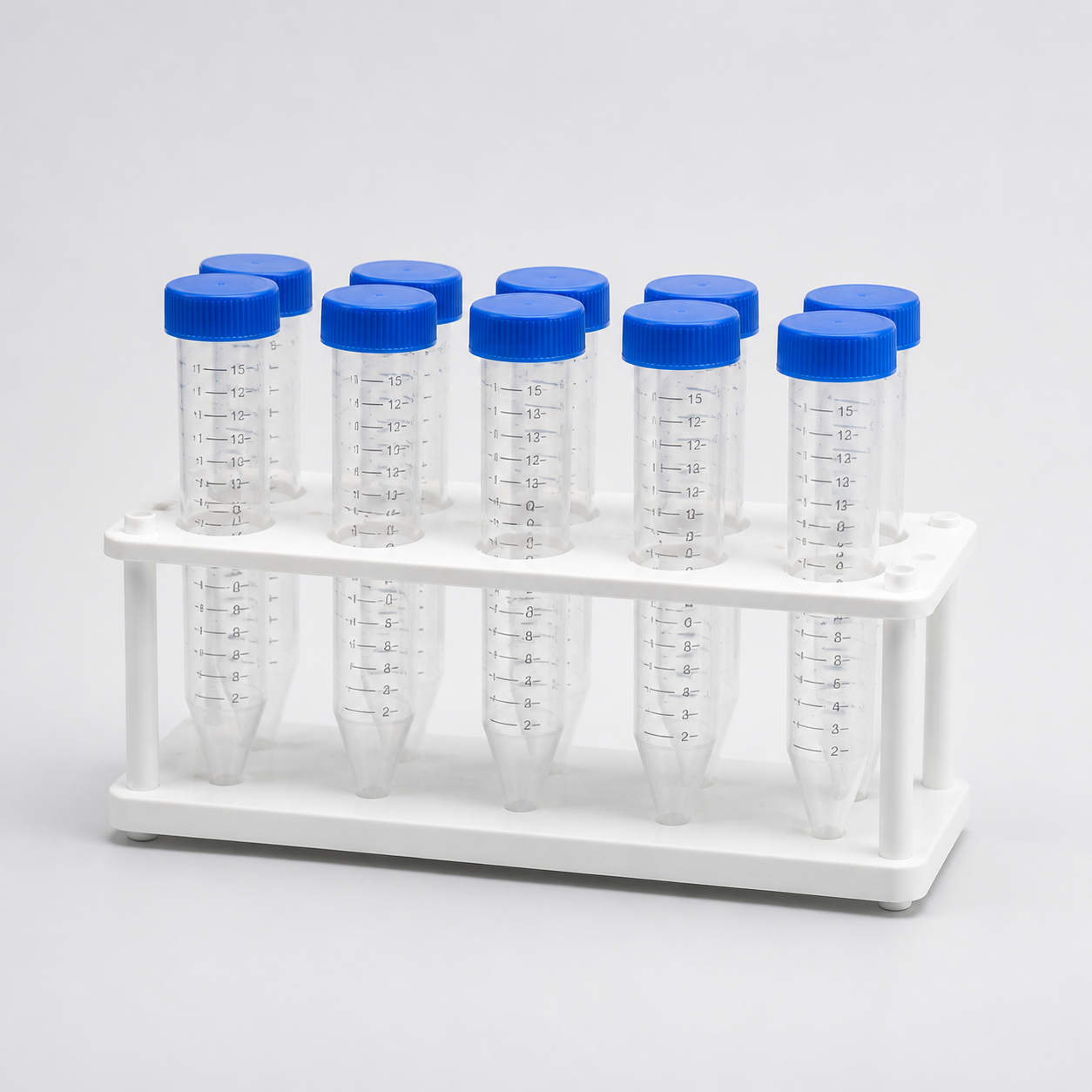 Product photograph of 15 mL Centrifuge Tubes, laboratory consumable
