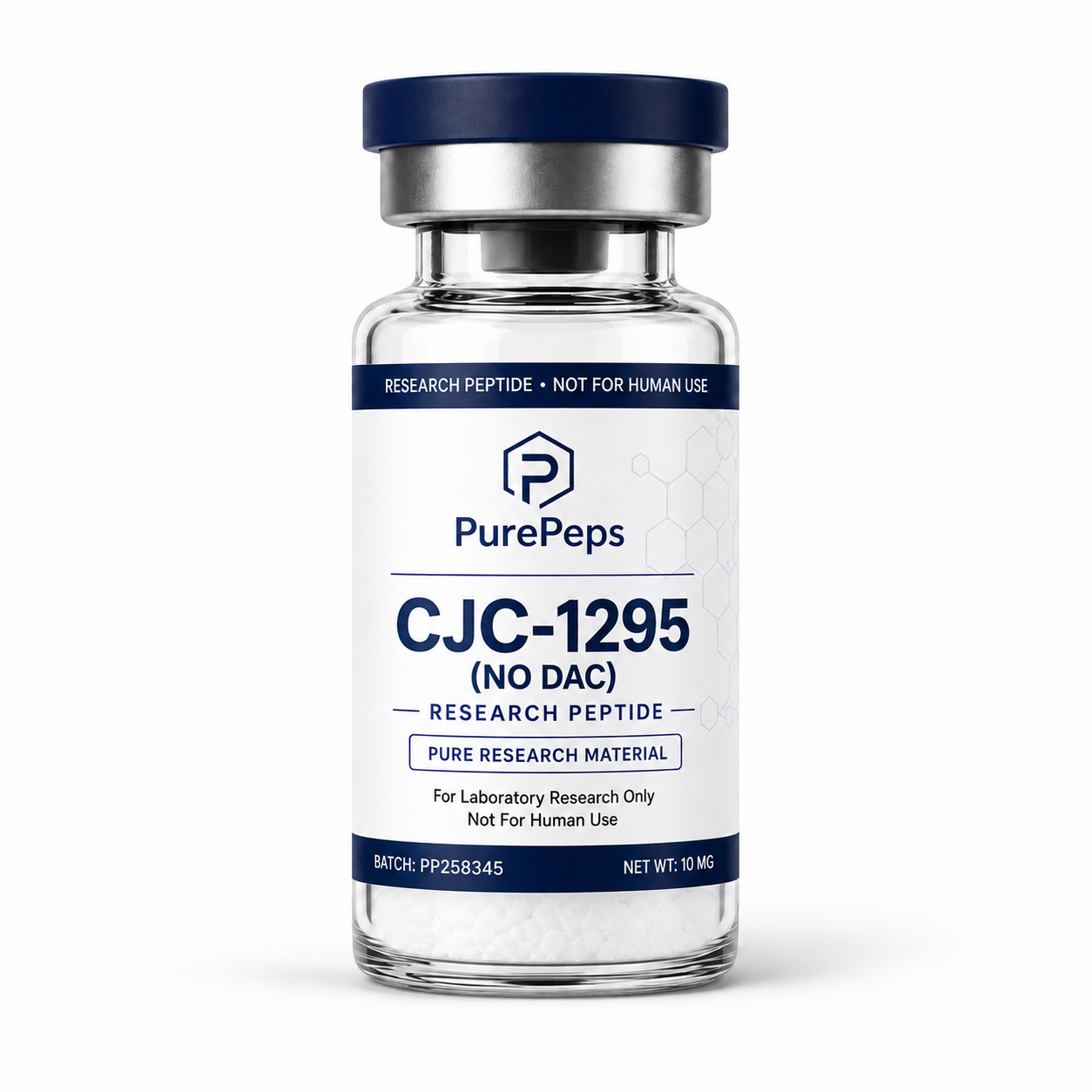 Laboratory vial of CJC-1295 (No DAC) 10 mg